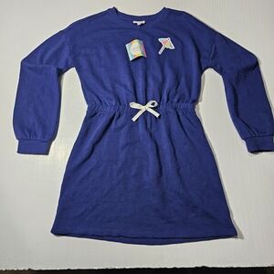 NWT NAVY GIRL DRESS CABANA  SIZE LARGE